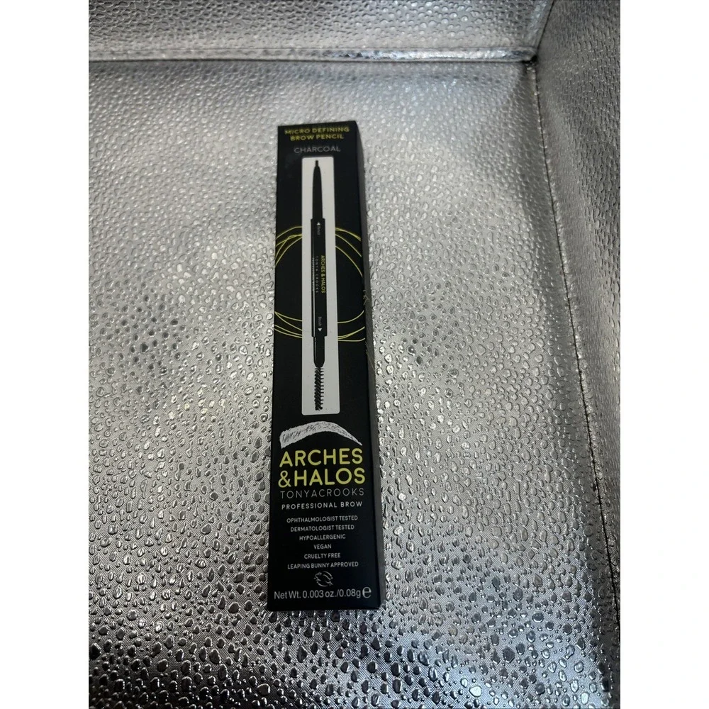 Micro Defining Brow Pencil by Arches & Halos .003oz Eyebrow Pencil, Charcoal